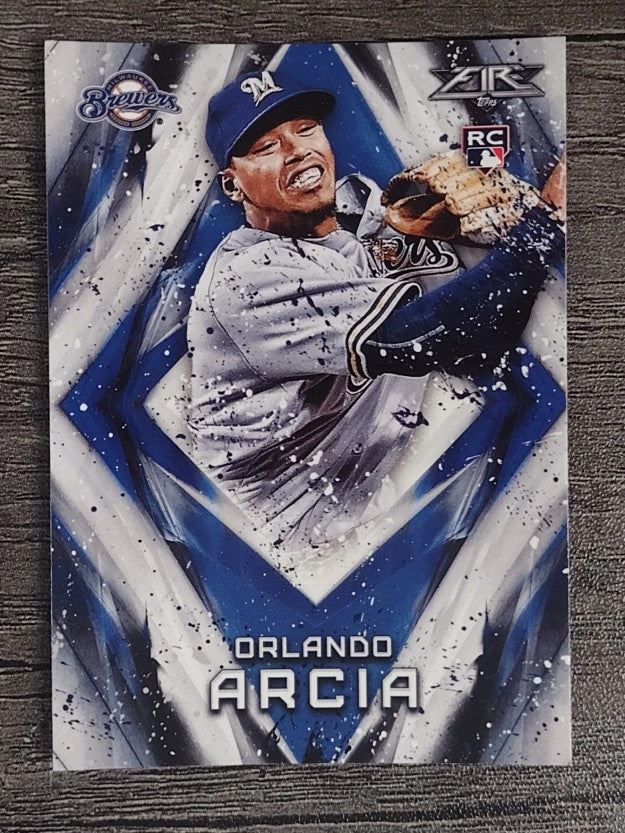 2017 Topps Fire #153 Orlando Arcia RC