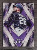 2017 Topps Fire #78 David Dahl RC