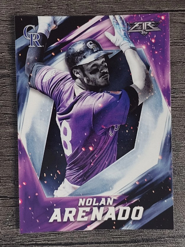 2017 Topps Fire #175 Nolan Arenado