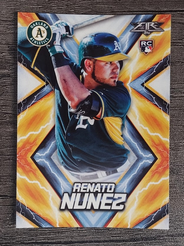 2017 Topps Fire #105 Renato Nunez RC