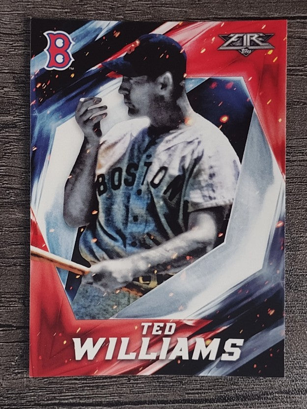 2017 Topps Fire #91 Ted Williams