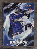 2017 Topps Fire #84 Lewis Brinson RC
