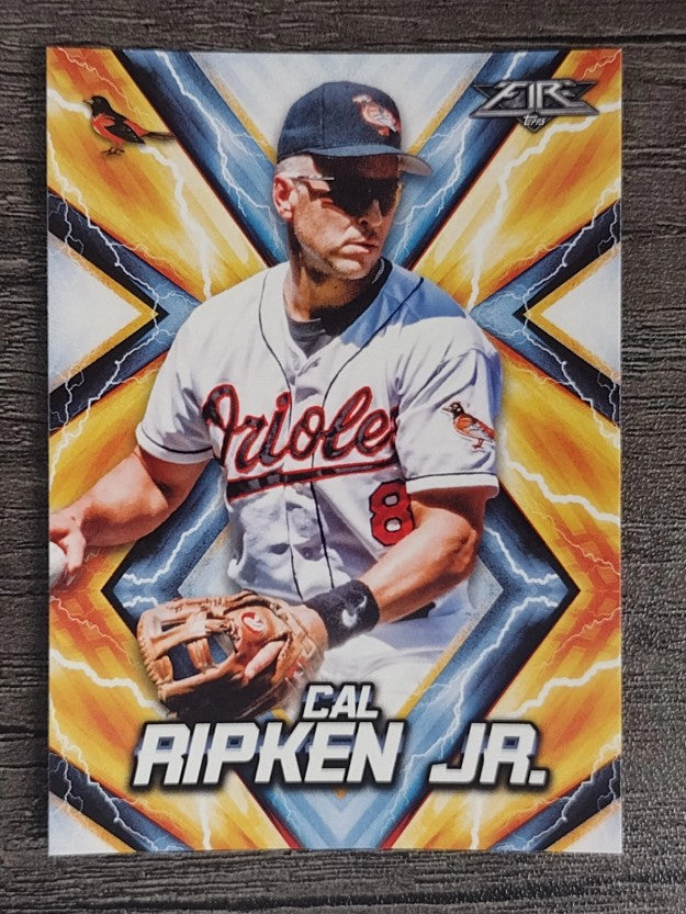2017 Topps Fire #14 Cal Ripken Jr.