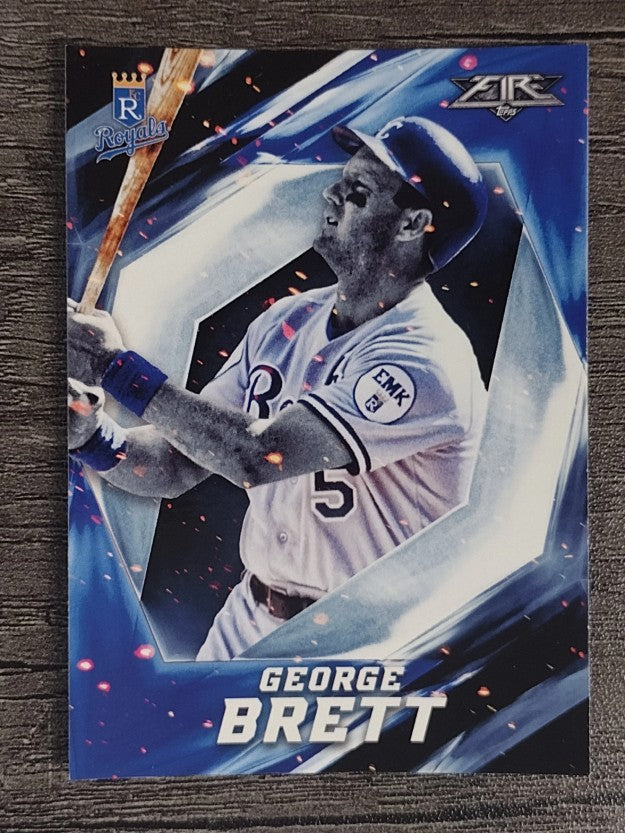 2017 Topps Fire #42 George Brett
