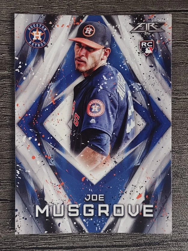 2017 Topps Fire #41 Joe Musgrove RC