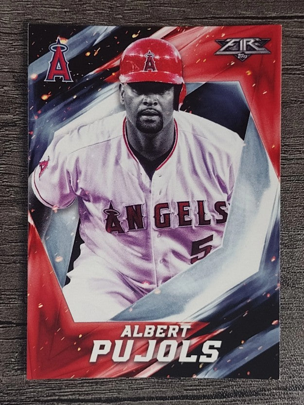 2017 Topps Fire #141 Albert Pujols