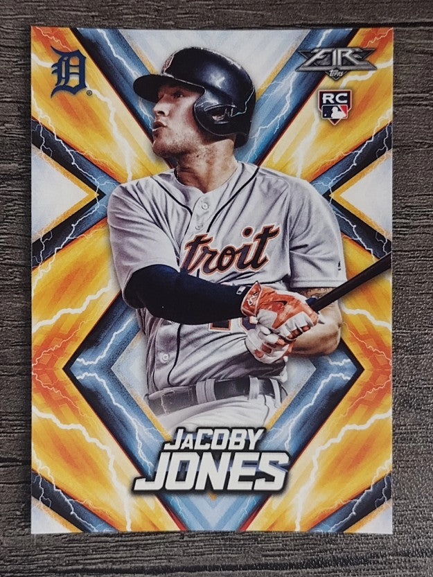 2017 Topps Fire #130 JaCoby Jones RC