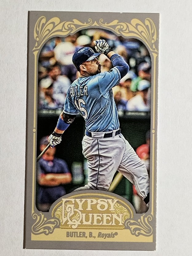 2012 Topps Gypsy Queen Mini Straight Cut Back #301 Billy Butler