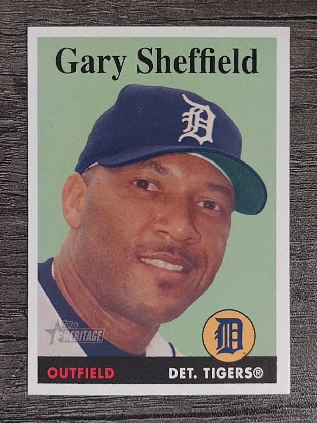 2007 Topps Heritage #350 Gary Sheffield
