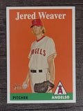 2007 Topps Heritage #80 Jered Weaver