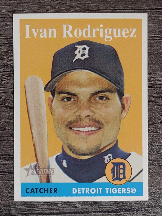 2007 Topps Heritage #370 Ivan Rodriguez