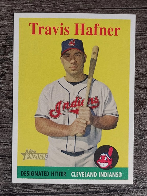 2007 Topps Heritage #368 Travis Hafner