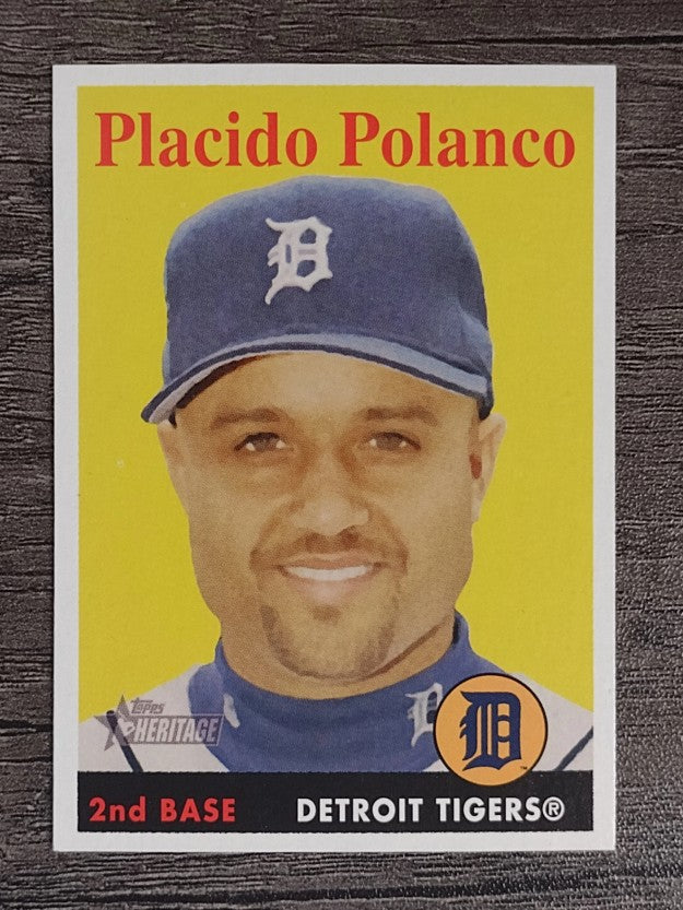 2007 Topps Heritage #301 Placido Polanco
