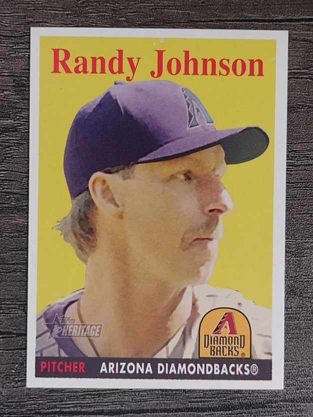 2007 Topps Heritage #187 Randy Johnson