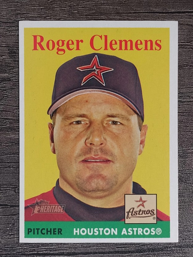 2007 Topps Heritage #2a Roger Clemens