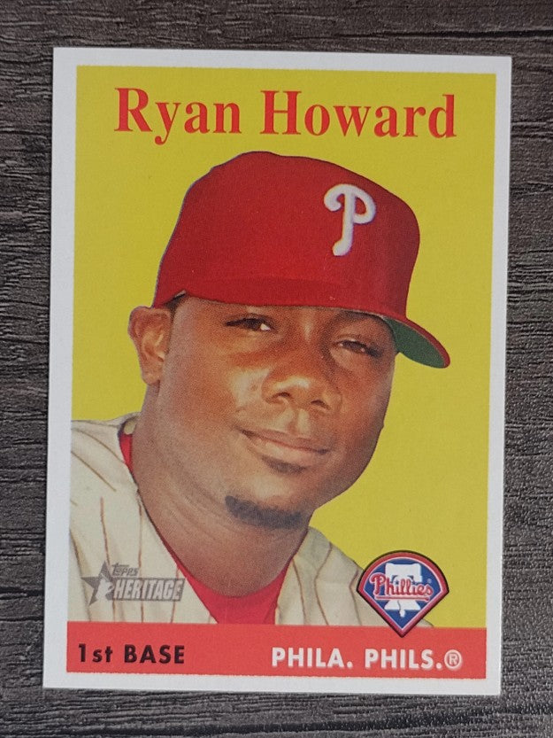 2007 Topps Heritage #310 Ryan Howard