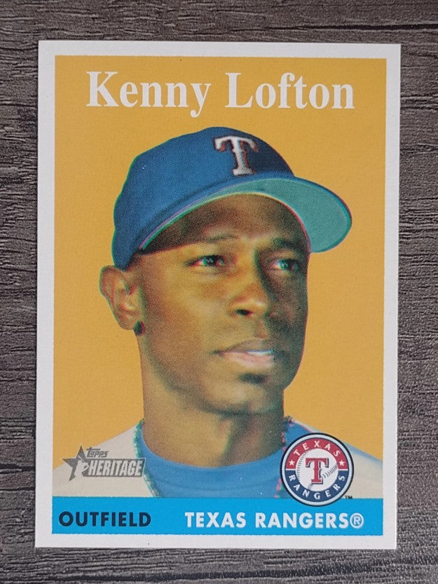 2007 Topps Heritage #320 Kenny Lofton SP