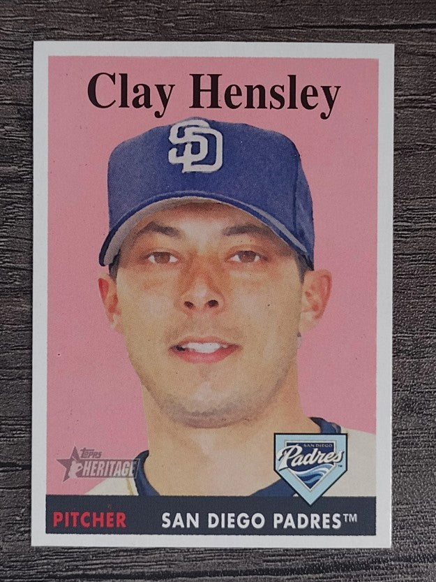 2007 Topps Heritage #380 Clay Hensley