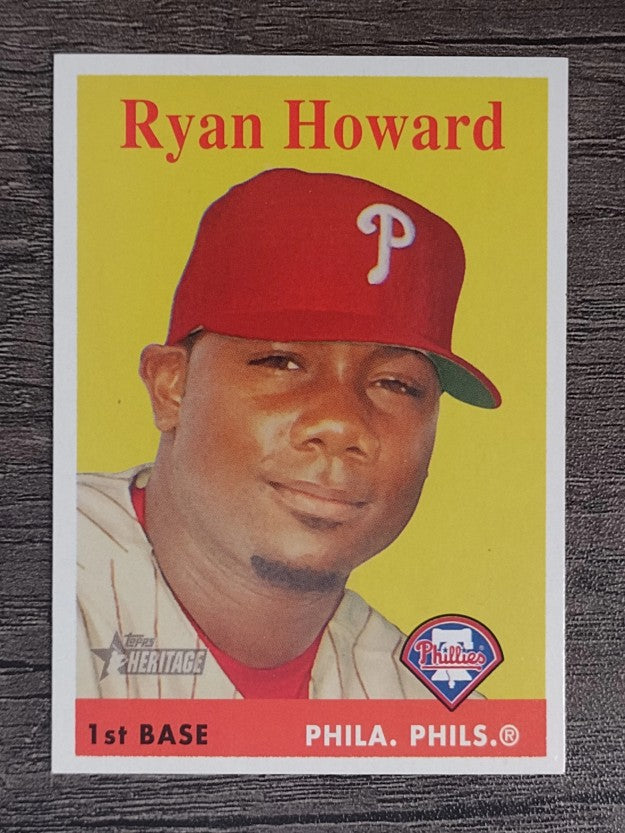 2007 Topps Heritage #310 Ryan Howard