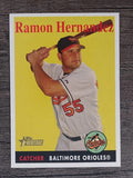2007 Topps Heritage #429 Ramon Hernandez SP