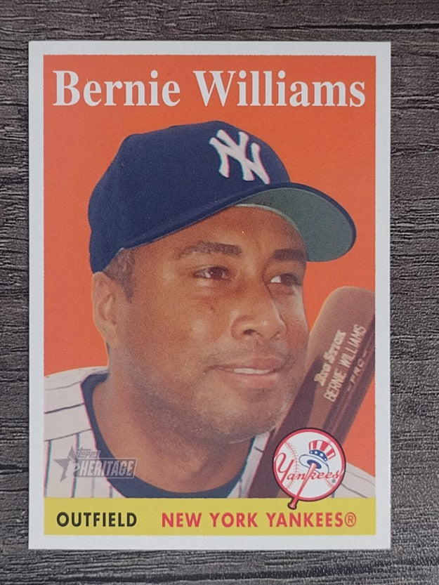 2007 Topps Heritage #332 Bernie Williams