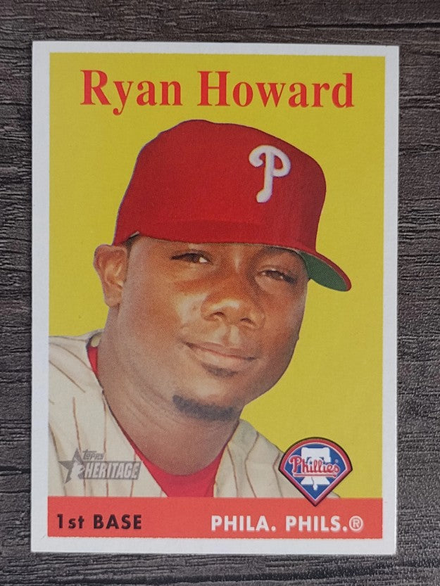 2007 Topps Heritage #310 Ryan Howard