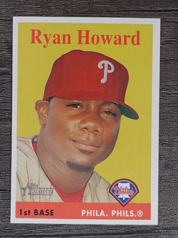 2007 Topps Heritage #310 Ryan Howard
