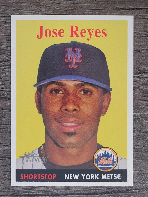2007 Topps Heritage #401 Jose Reyes SP