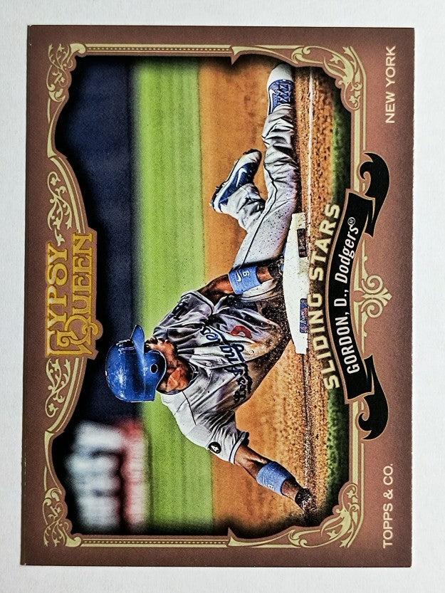 2012 Topps Gypsy Queen Sliding Stars #DG Dee Gordon