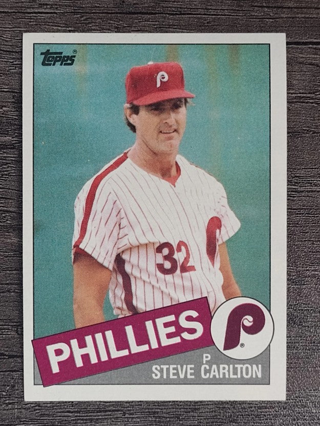 1985 Topps #360 Steve Carlton