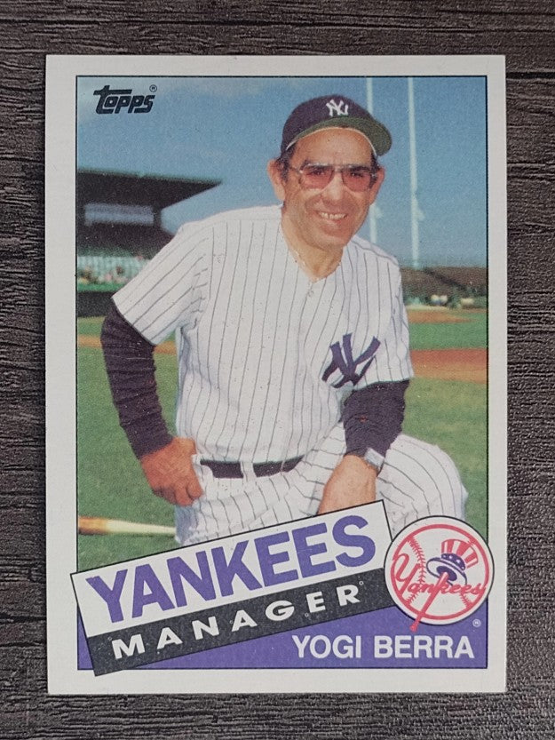 1985 Topps #155 Yogi Berra MG