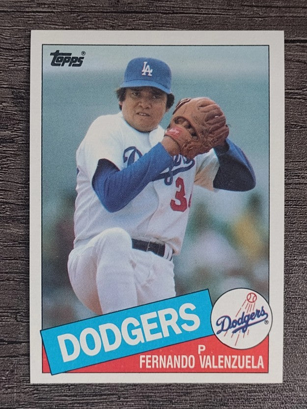 1985 Topps #440 Fernando Valenzuela