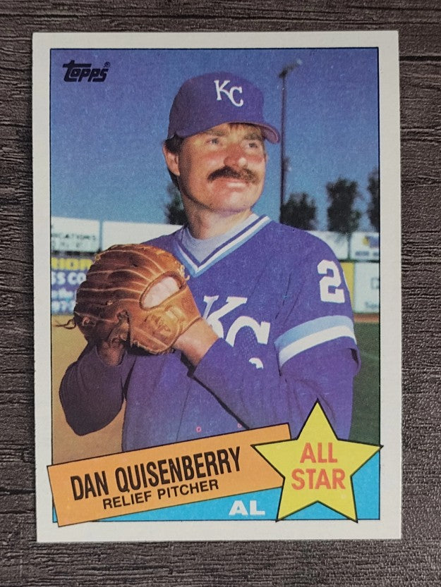 1985 Topps #711 Dan Quisenberry AS