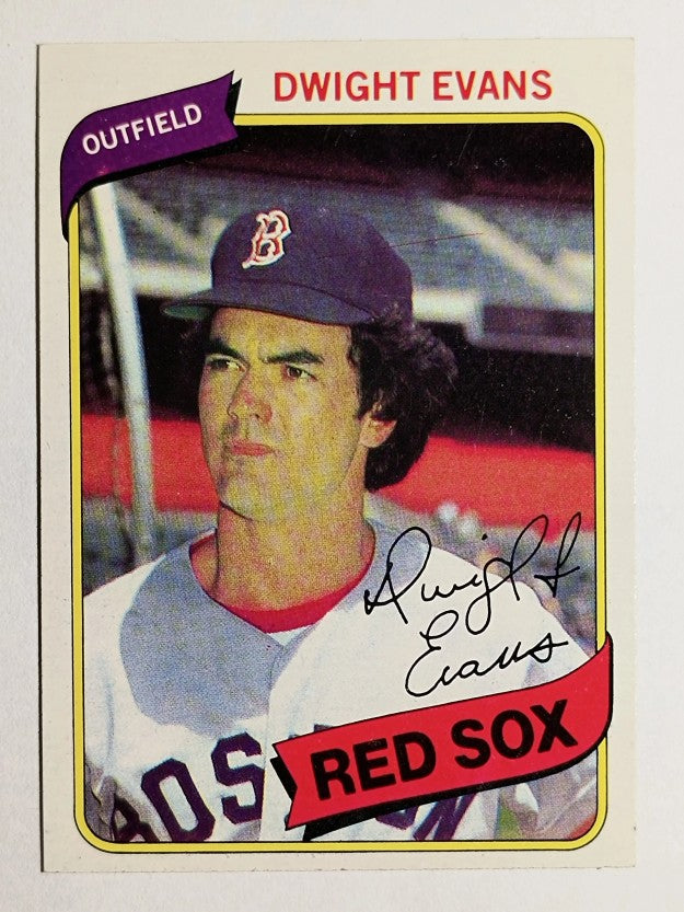 1980 Topps #405 Dwight Evans (EXMT)