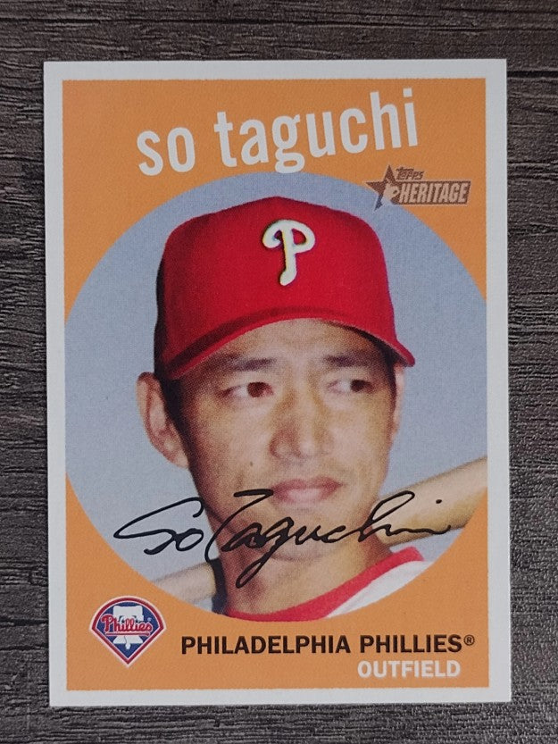 2008 Topps Heritage #203 So Taguchi