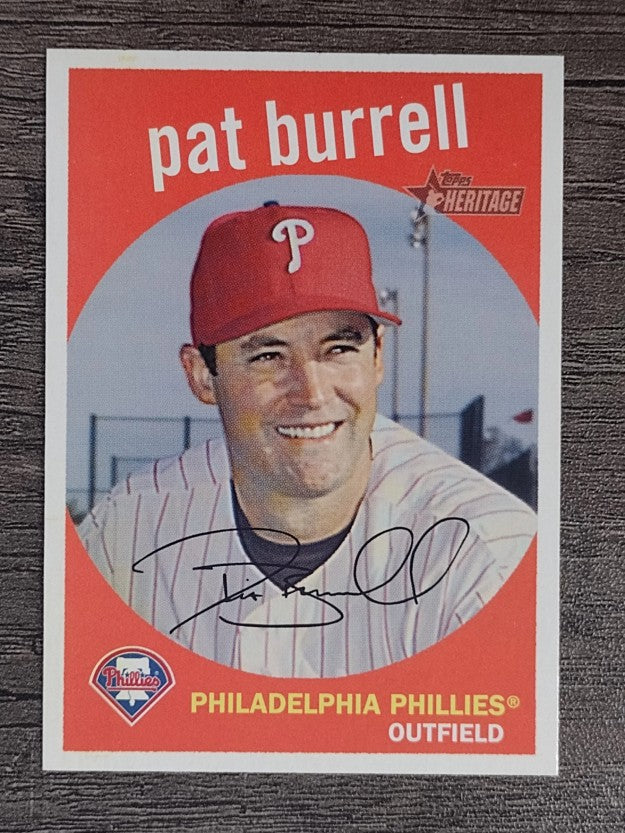 2008 Topps Heritage #108 Pat Burrell