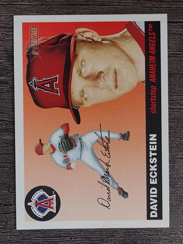 2004 Topps Heritage #151 David Eckstein