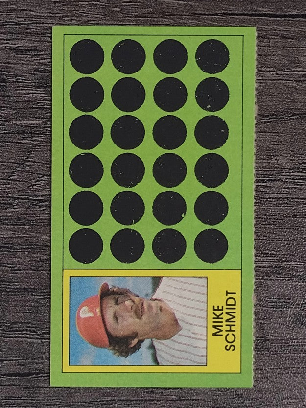 1981 Topps Scratchoffs #60 Mike Schmidt