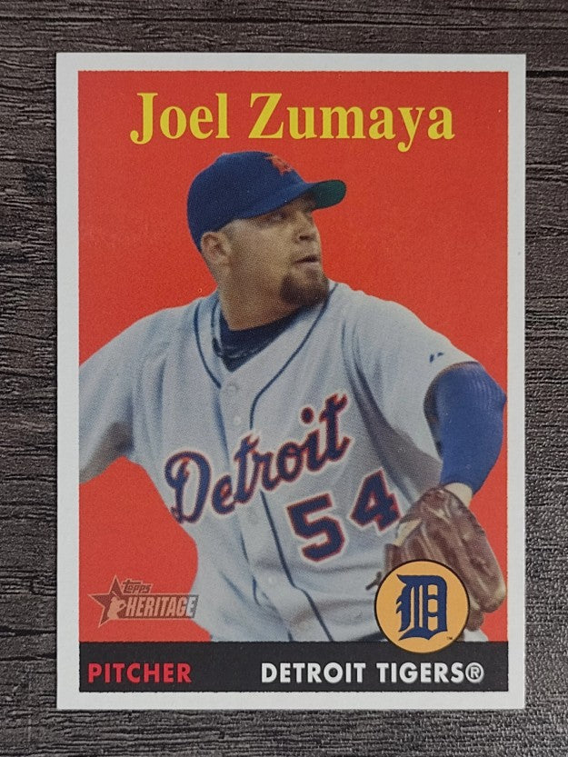 2007 Topps Heritage #46b Joel Zumaya YN