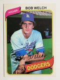 1980 Topps #146 Bob Welch (EXMT)