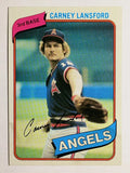 1980 Topps #337 Carney Lansford (VG)