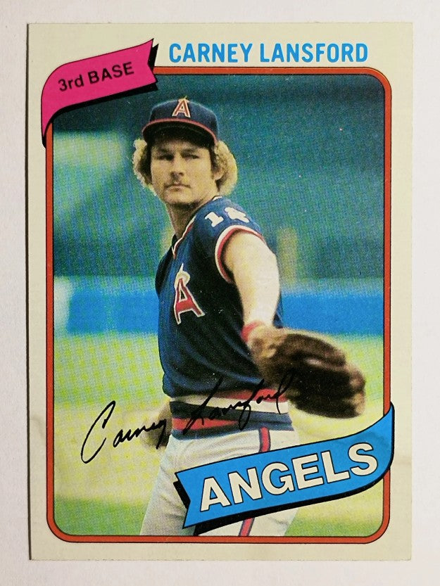1980 Topps #337 Carney Lansford (VG)