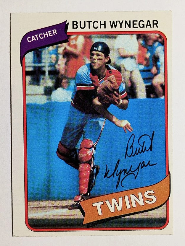 1980 Topps #304 Butch Wynegar (EX)