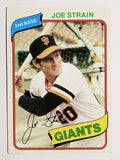 1980 Topps #538 Joe Strain (VGEX)
