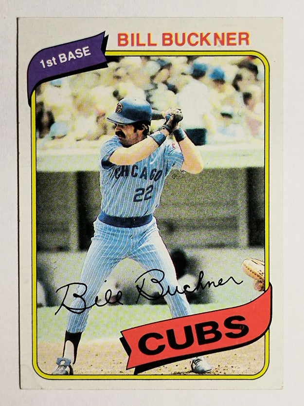 1980 Topps #135 Bill Buckner (VGEX)