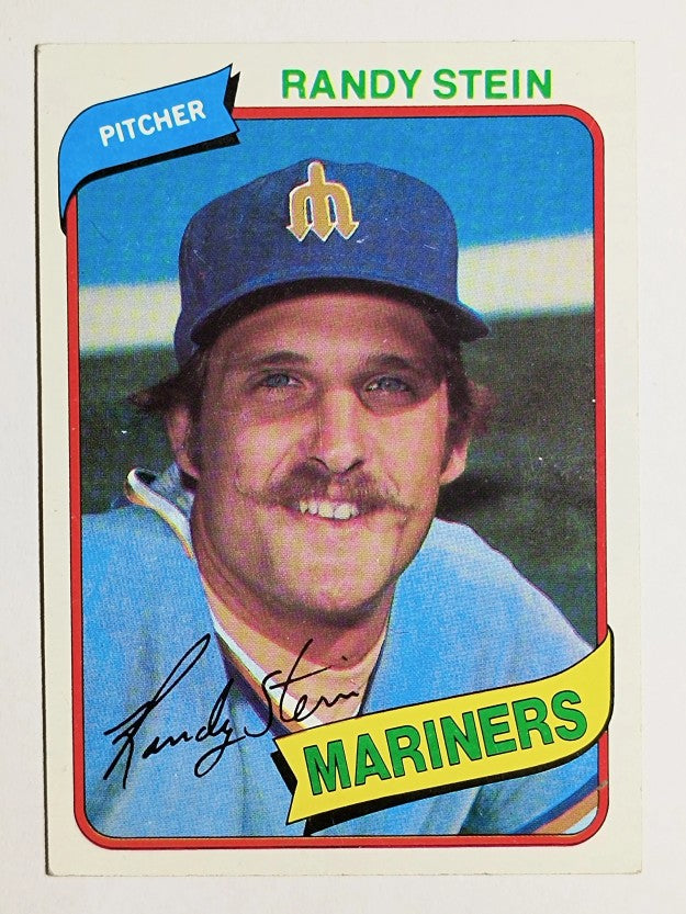 1980 Topps #613 Randy Stein (VGEX)