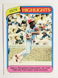 1980 Topps #5 Garry Templeton HL (VGEX)
