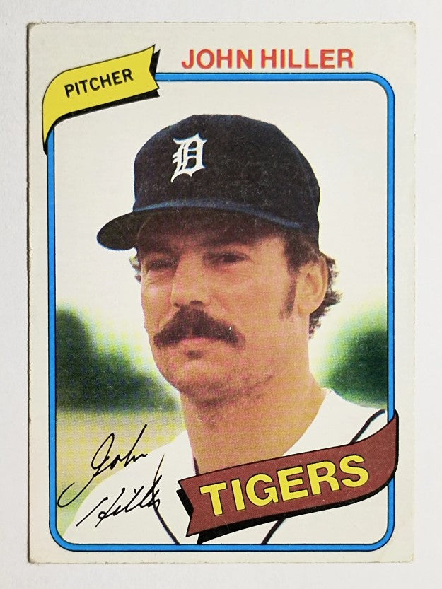 1980 Topps #614 John Hiller (VG)