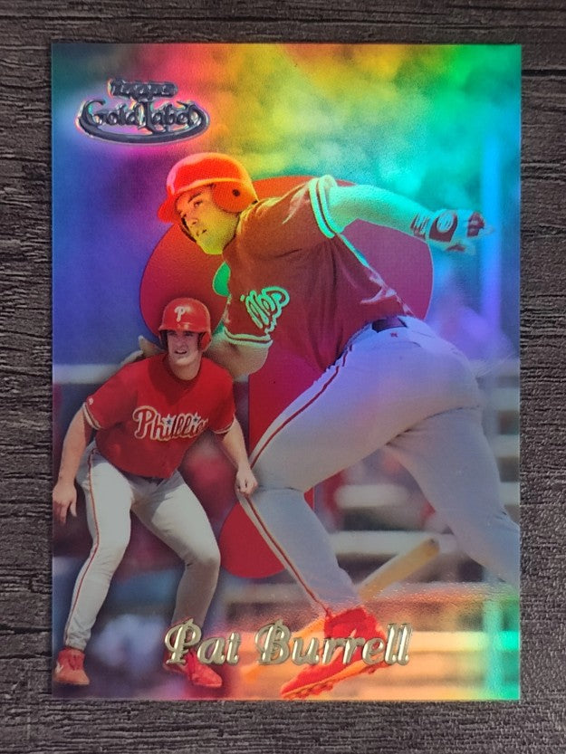 1999 Topps Gold Label Class 2 Black #36 Pat Burrell (EX)