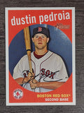 2008 Topps Heritage #73 Dustin Pedroia